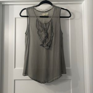 Urban outfitters gray sleeveless blouse